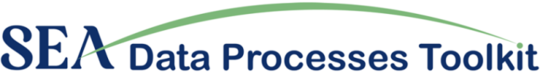 Logo that reads SEA Data Process Toolkit